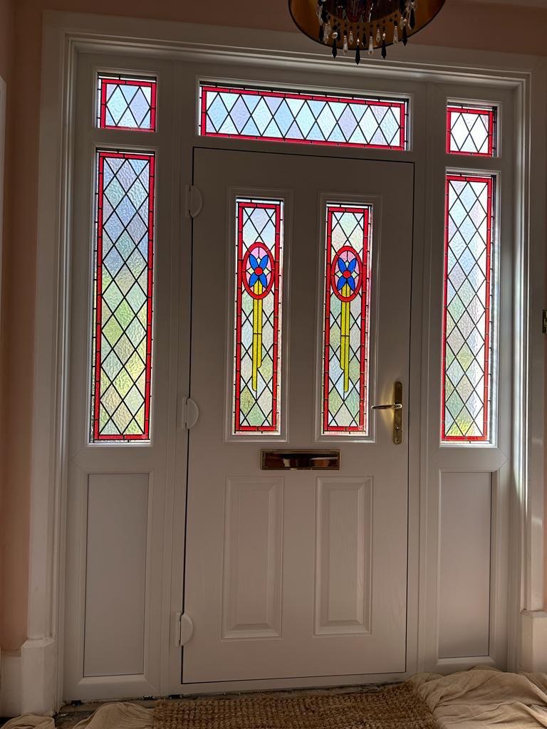 bevelled shaped door in gloucestershire 