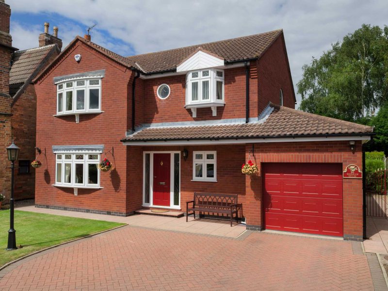 Brick house with Double Glazing Windows in The Cotswolds
