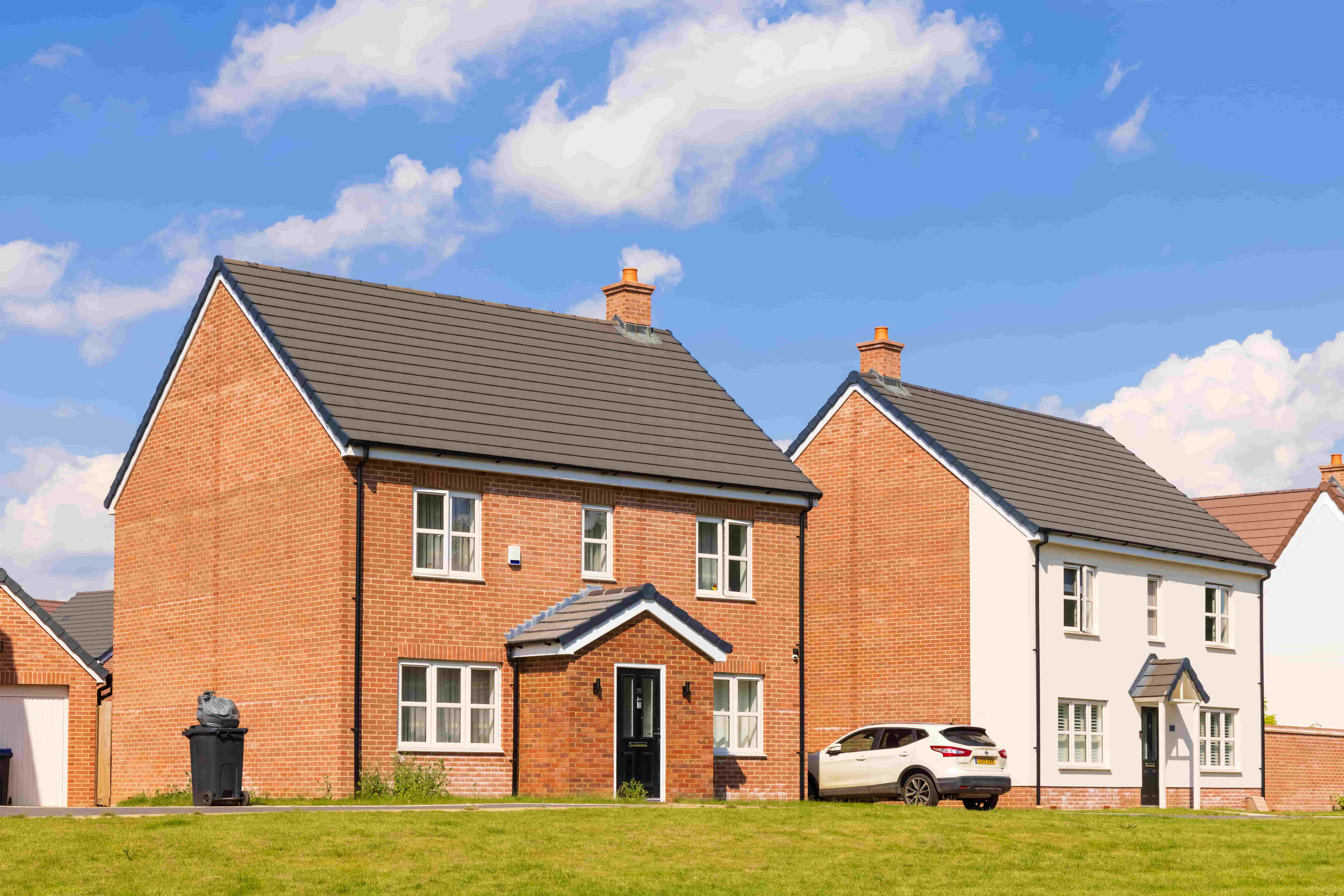 Double glazed windows in Stroud by C&L Windows, full brick house double glazed windows thermal efficient