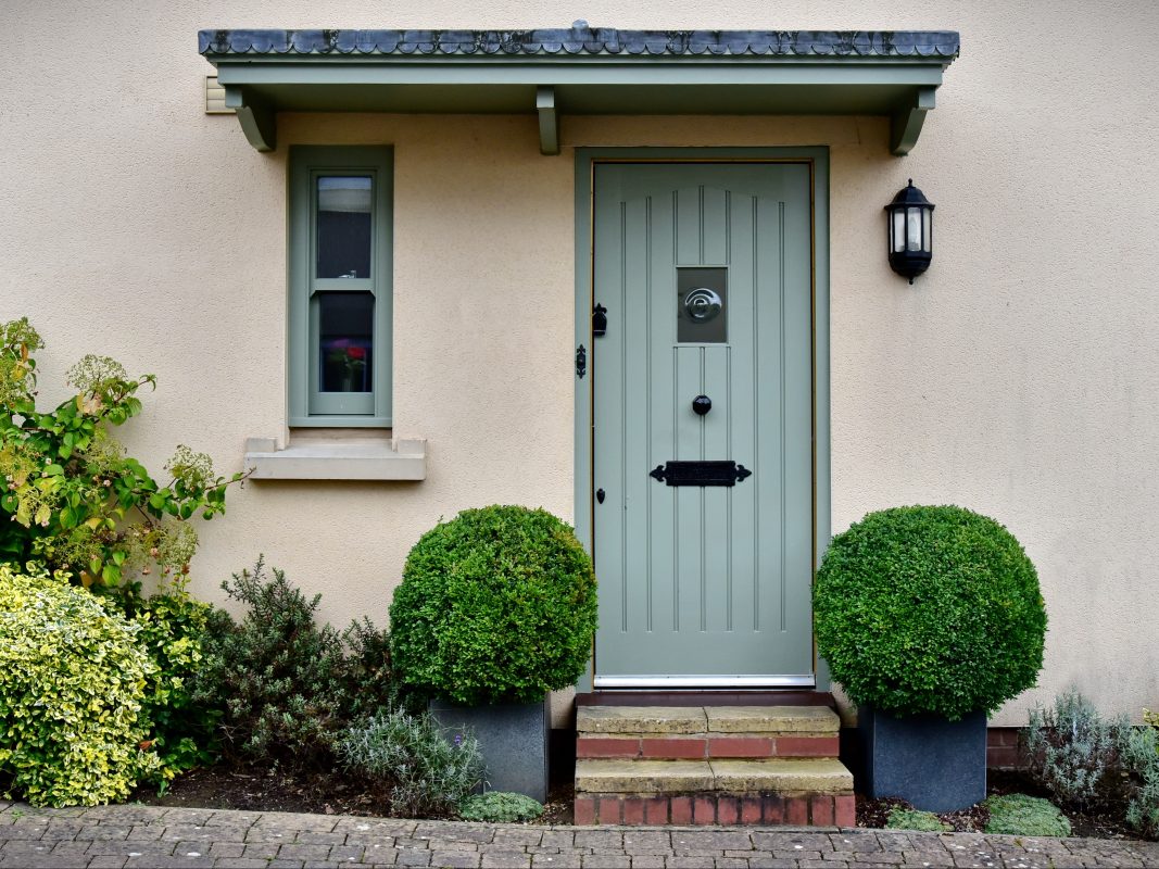 cottage style front door